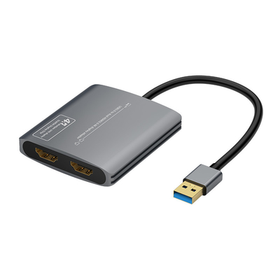 comprare Adattatore USB 3.0 a Dual HDMI per 2 Monitor, Porta HDMI con Video a 4K 60Hz, Supporto Mac OS fabbricazione online