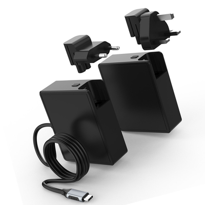 Mua Bộ sạc để bàn USB C PD 100W có dây nối dài và phích cắm UK EU US có thể tháo rời sản xuất trực tuyến