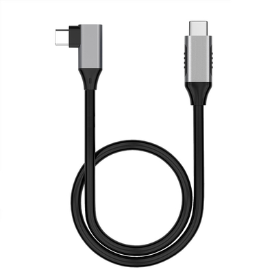 Buy Right Angle Type C USB3.2 Gen2 Cable For IPad Pro IPhone Macbook Air Pro online manufacture