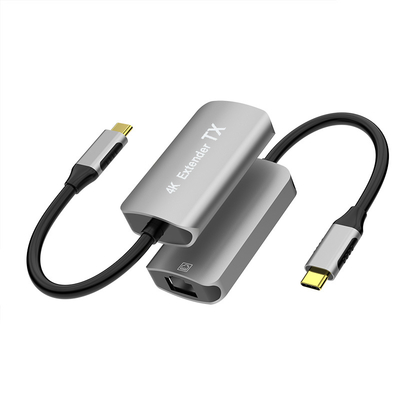 Beli Ekstender Video Berkabel 4K Untuk Transmisi Sinyal Video USB C Hingga 60 Meter pembuatan online