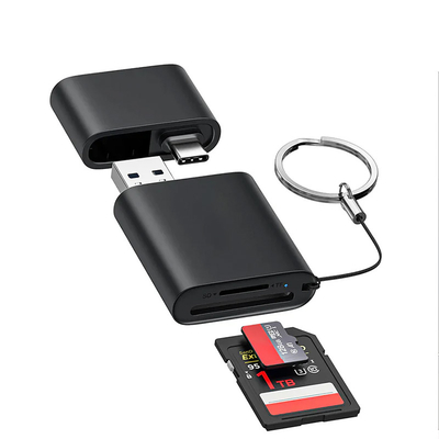 kupować Czytnik kart USB 3.0 Typ A Typ C z adapterem USB C OTG produkcja online
