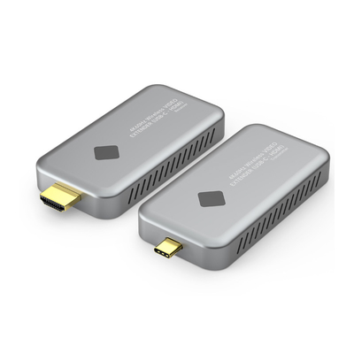 comprar Extensor de video inalámbrico 4K a 60Hz, 30 metros, receptor USB C a HDMI Fabricación en línea